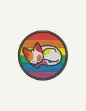 Pride Cat Embroidered Patch