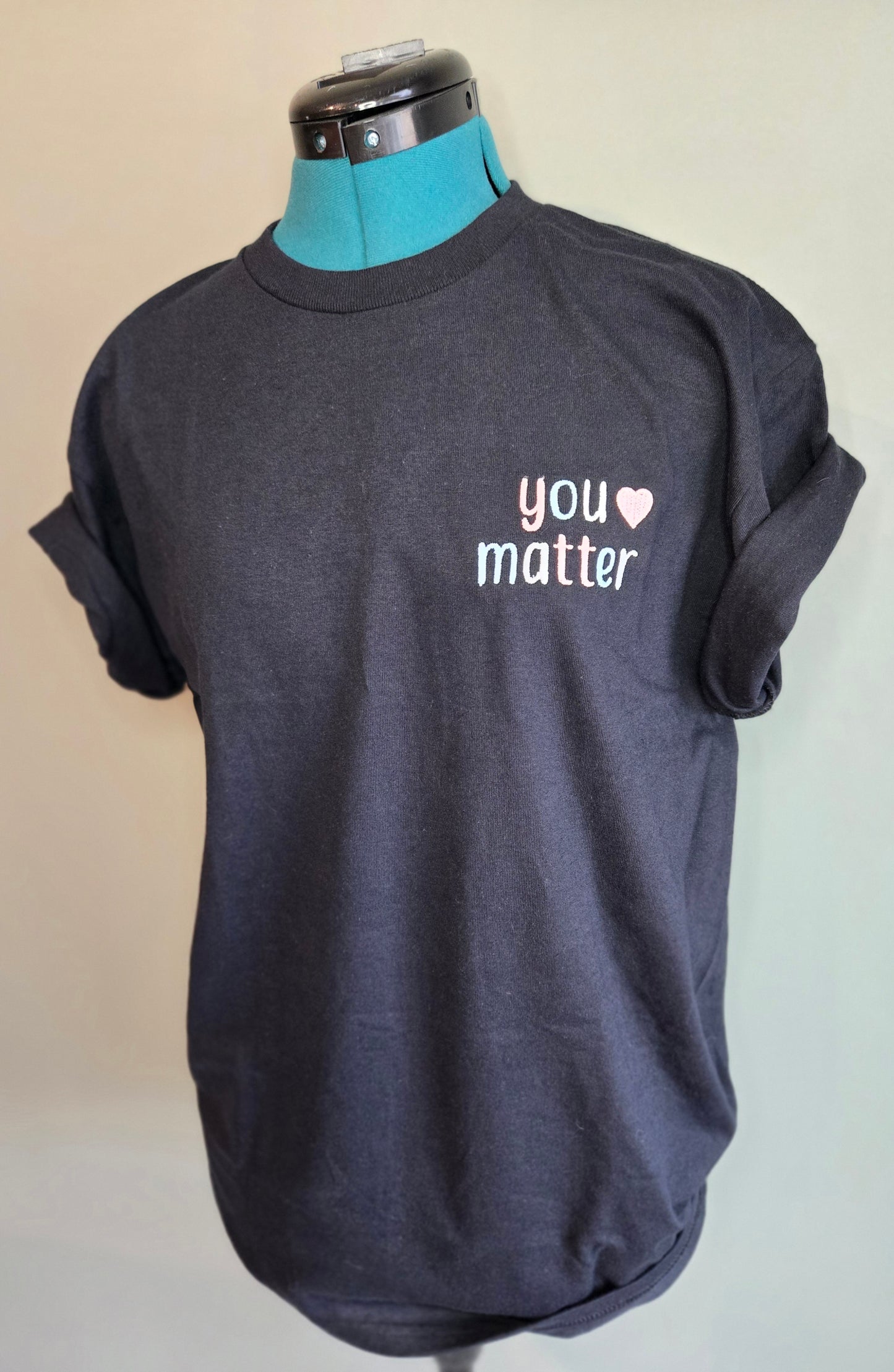 You Matter Glow-in-the-dark Embroidered Shirt