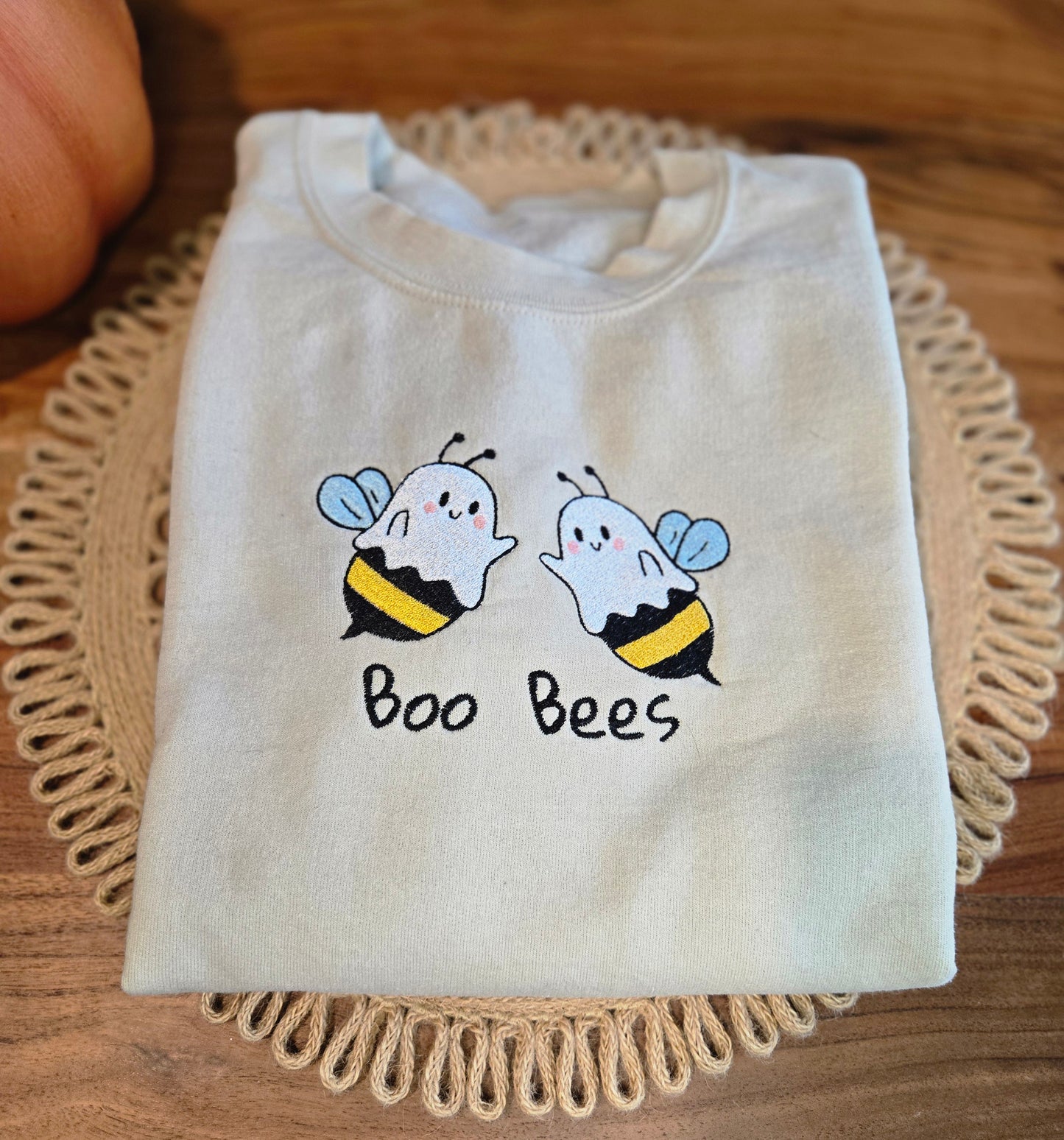 Boo Bees Embroidered Sweatshirt